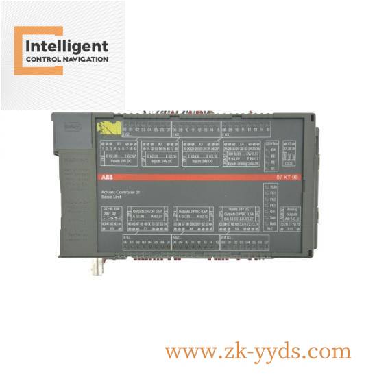 07kt98_gjr5253100r0260_controller_basic_unit_abb.jpg ABB 07KT98C GJR5253100R0260 - Industrial Control Module