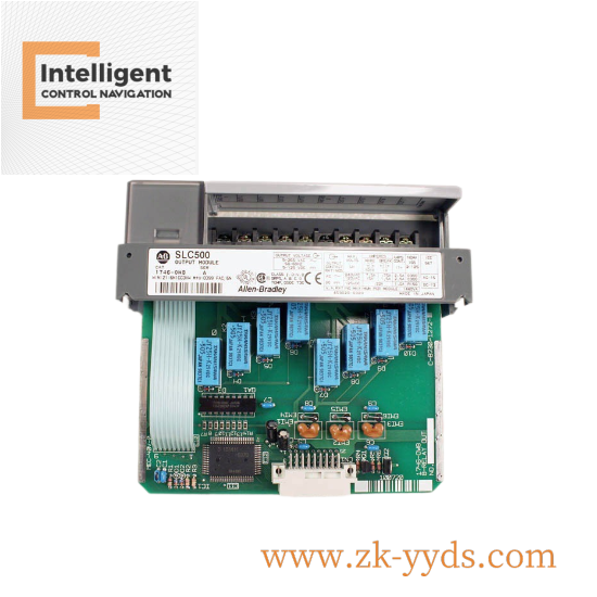 1746-ow8_output_module_slc_500.png Allen-Bradley 1746-OW8 Digital Contact Output Module for SLC 500 Controllers