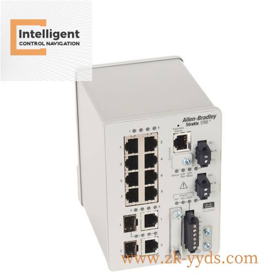 1783-bms10cgn_1783bms10cgn.jpg AB 1783-BMS10CGN Industrial Ethernet Switch, High-Speed Network Connectivity Solution
