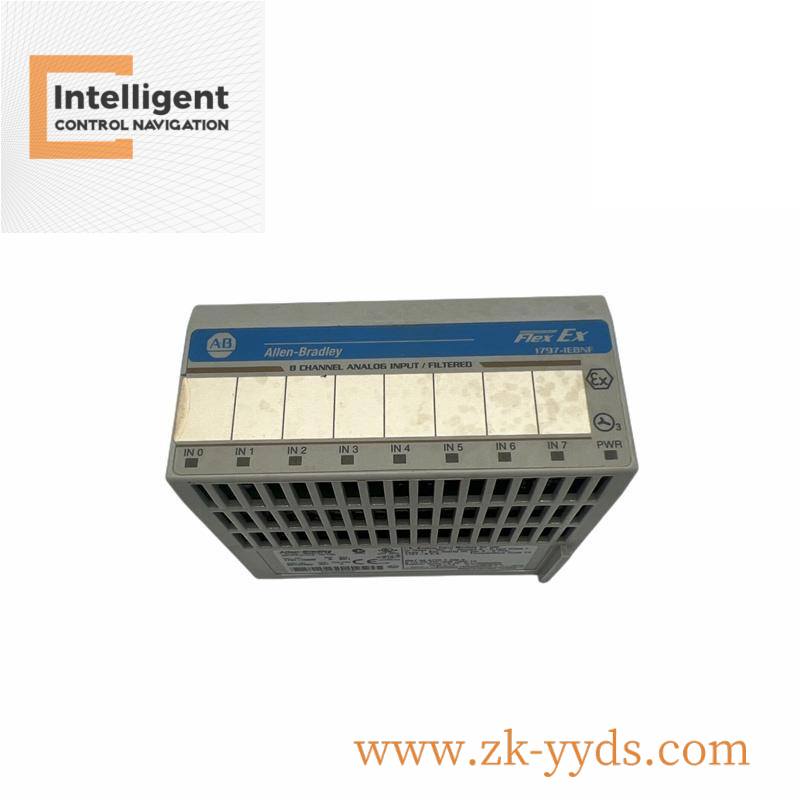 ab_1797-ie8nf_external_analog_input_module.jpg Rockwell Automation AB 1797-IE8NF External Analog Input Module, Designed for Industrial Control Systems