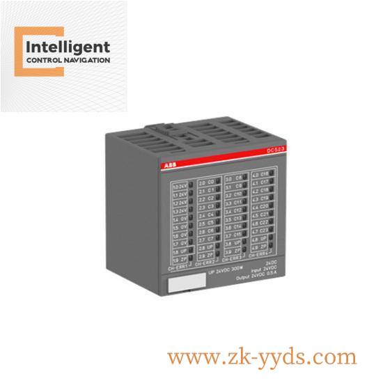 abb_dc523_1sap240500r0001_digital_input_output_module.jpg GE DC523 Automation Module, High Precision Industrial Controller