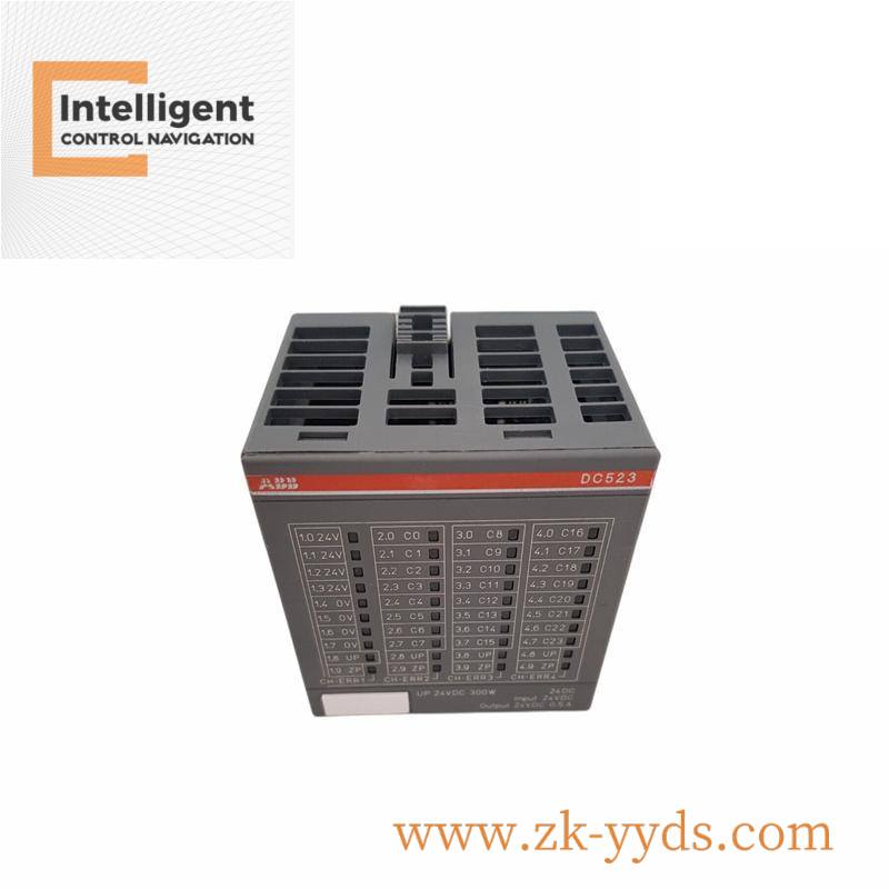 abb_dc523_1sap240500r0001_output_module.jpg GE DC523 Automation Module, High Precision Industrial Controller