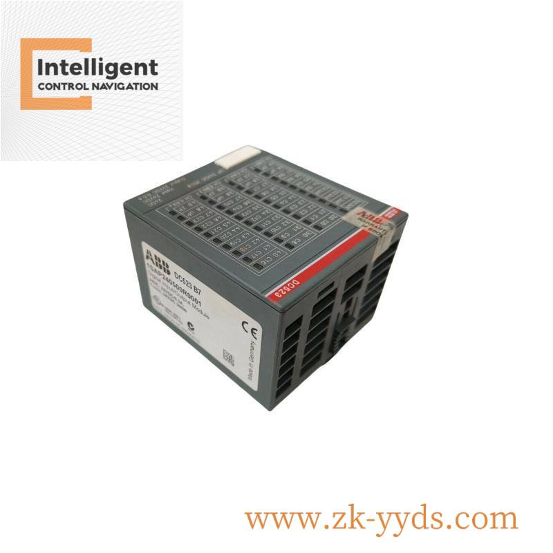 abb_dc523_b7_digital_module.jpg GE DC523 Automation Module, High Precision Industrial Controller