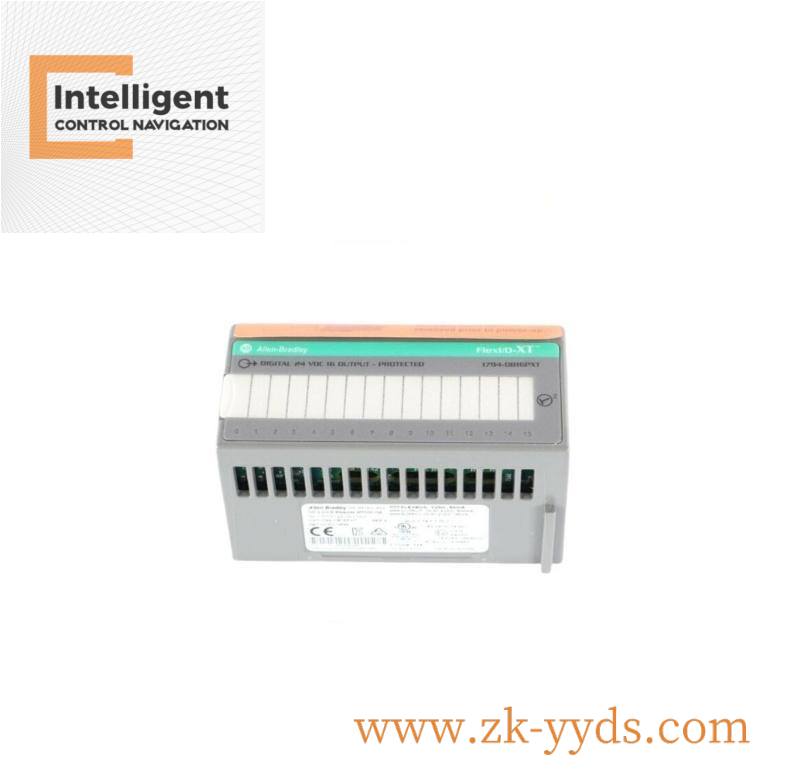 1794-ob16pxt_point_digital_output_module.jpg Allen Bradley 1794-OB16Flex 16 Point Digital Output Module