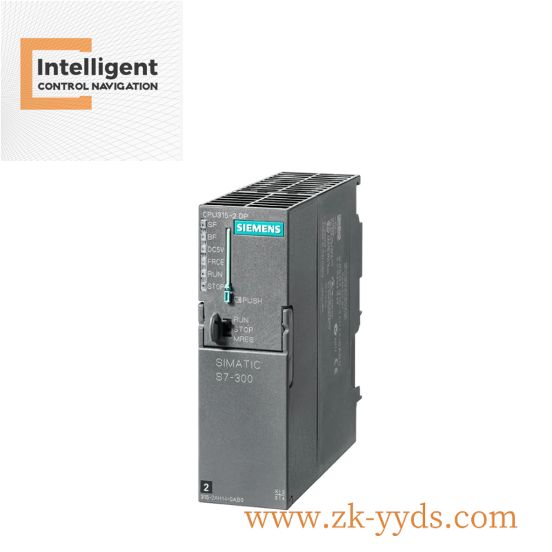 6es7315-2ah14-0ab0_siemens_central_processing_unit.png Siemens 6ES7315-2AH14-0AB0 S7-300 PLC - High Performance Control Module