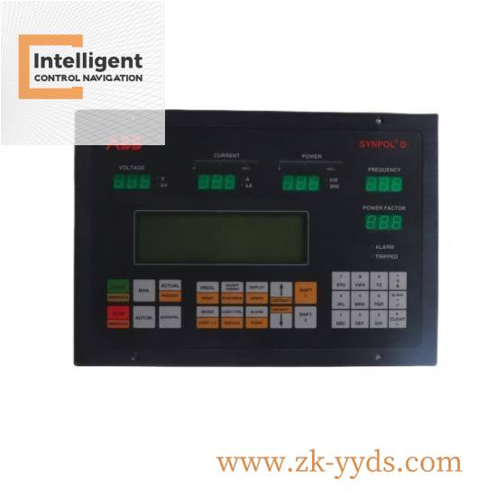 abb_3dde300410_cma_130_display_front_panel.jpg YOKOGAWA 1606XLSBUFFER24 Data Buffer/Extension Module