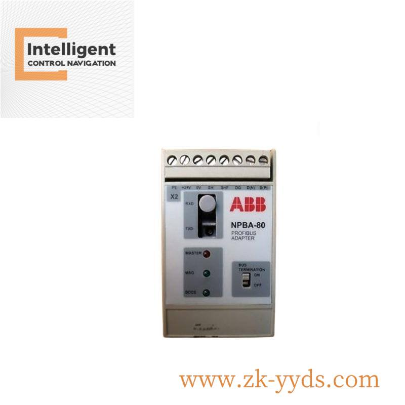 abb_npba-80_profibus_adapter.jpg ABB NPBA-80 PROFIBUS ADAPTER - Industrial Communication Module