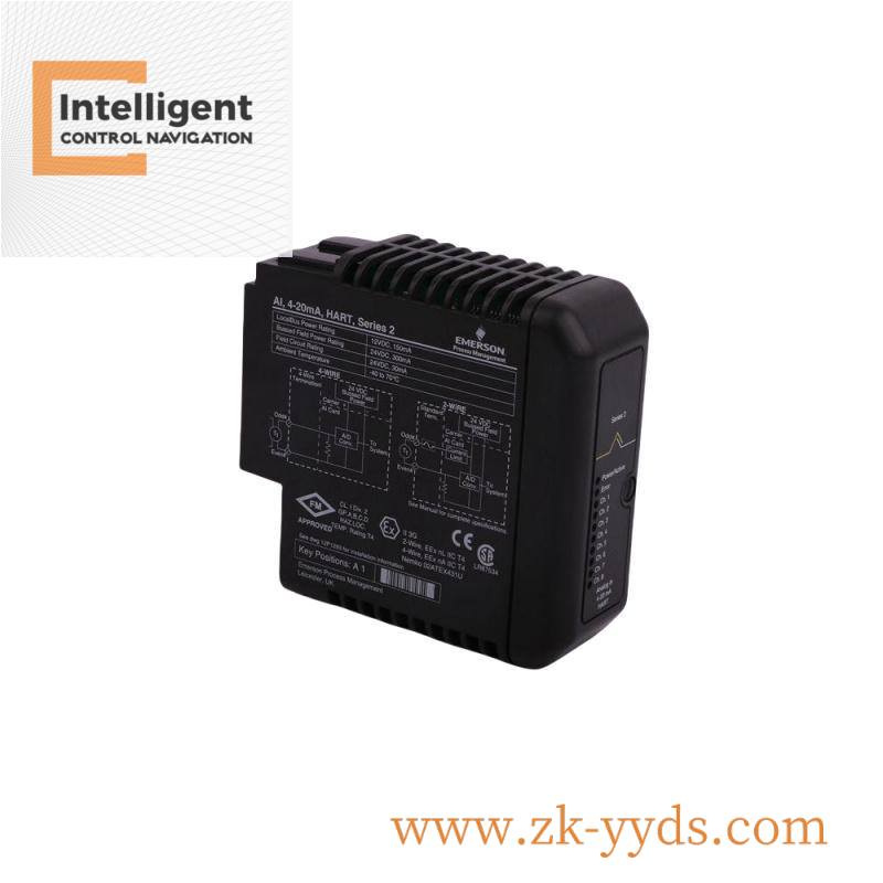 emerson_kj3203x1-ba2_13p0085x012_deltav_module.jpg EMERSON KJ3011X1-BA1 Isolated Card, High Performance Analog Module