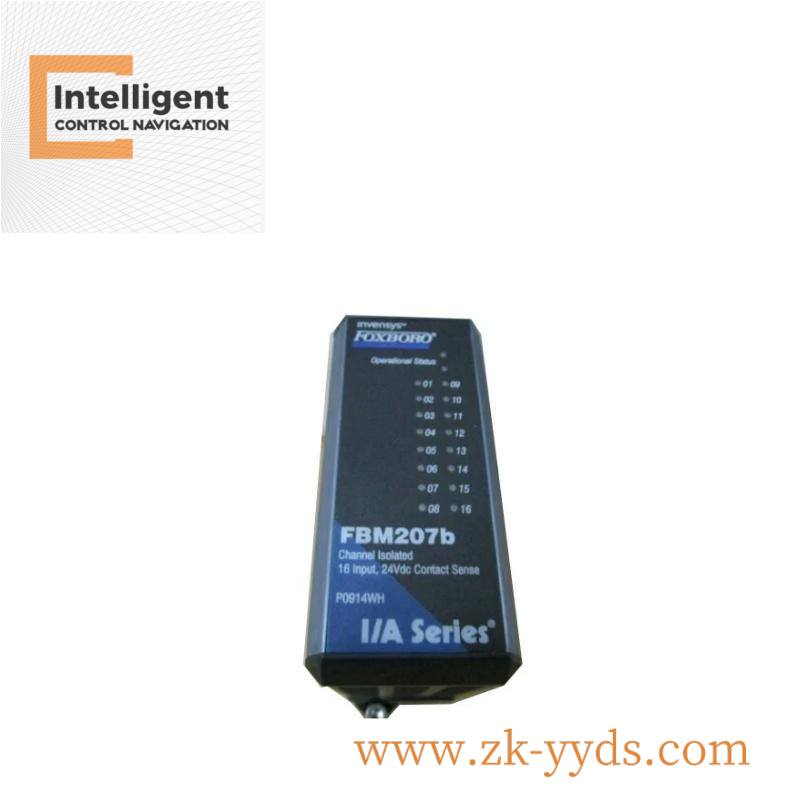 fbm207b_foxboro_channel_isolated_16_input_module.jpg Foxboro P0972RN Control Module, Designed for Industrial Automation