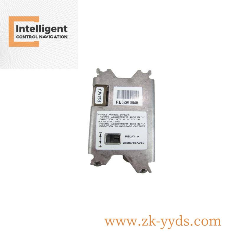 fisher_38b5786x052_relay_assembly.jpg ABB ACS550U1-09A0-6 AC Drive 7.5HP 9A - Variable Speed Drive for Industrial Automation