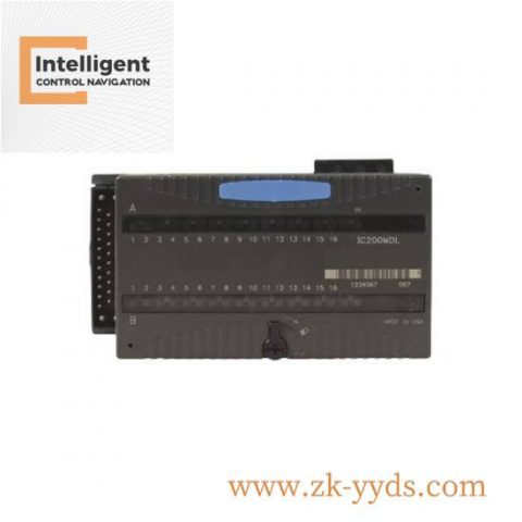 GE IC200MDL643 Input Module with 5/12VDC Logic Support for Industrial Automation