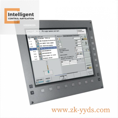 Heidenhain LCD Monitor ID.NR.353 522-04 for Industrial Automation