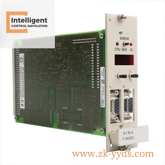 hima_f8650x_central_module-1.png HIMA F8650CPU Controller - Advanced Control Module, PLC Processor