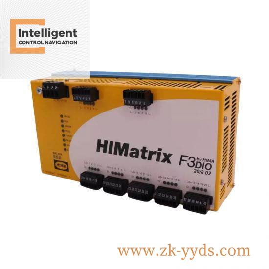 hima_himatrix_f3dio20802_himatrix_f3_dio_20_8_02_1.jpg HIMA F3DIO 16-Channel Digital Input Module, Industrial Control