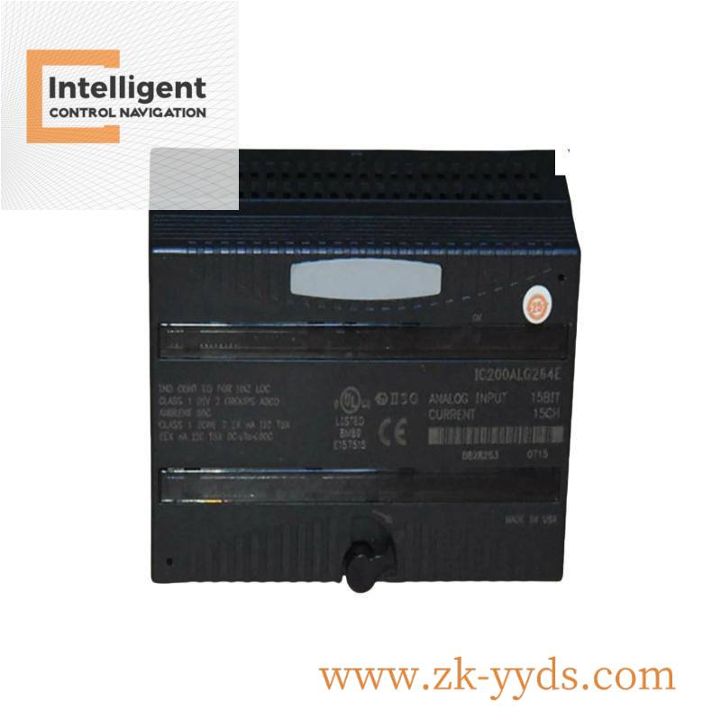 ic200alg264e_ge_current_analog_input_module.jpg GE IC3603A177CA6 General Electric Relay Module for Industrial Control Systems