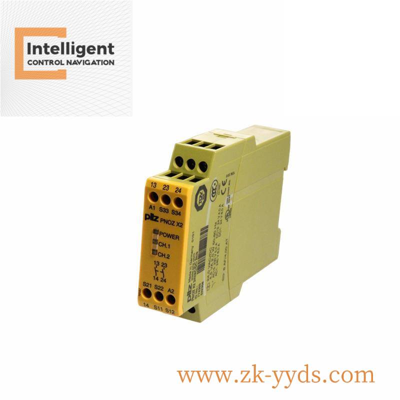 pilz_pnoz_x2_774303_safety_controller.jpg PILZ PNOZ 11 Dual-Channel Safety Relay, 24 V AC/DC