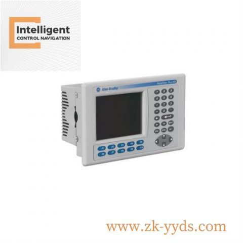 Allen-Bradley PanelView Plus 600 Compact Terminal, Model 2711P-B6C20D, Touch Screen Display