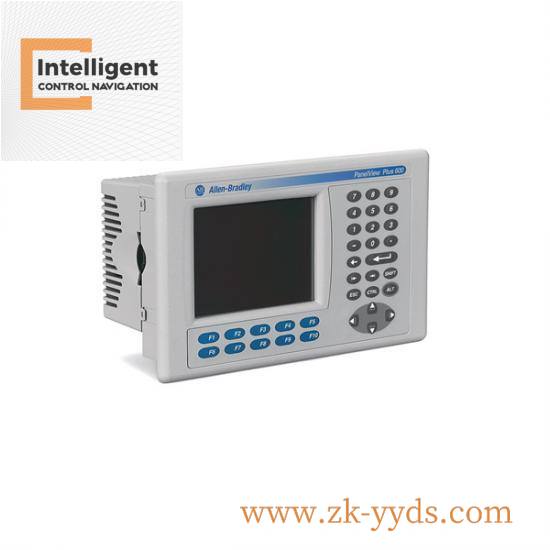 a-b_2711p-b6c20d_1.jpg Allen-Bradley PanelView Plus 600 Compact Terminal, Model 2711P-B6C20D, Touch Screen Display
