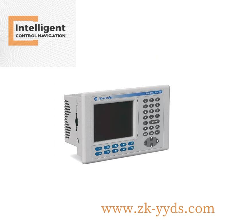 a-b_2711p-b6c20d_2.jpg Allen-Bradley PanelView Plus 600 Compact Terminal, Model 2711P-B6C20D, Touch Screen Display