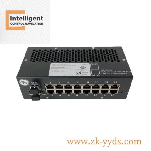 GE IS420ESWBH2A - Unmanaged Industrial Ethernet Switch for Mark VIe System