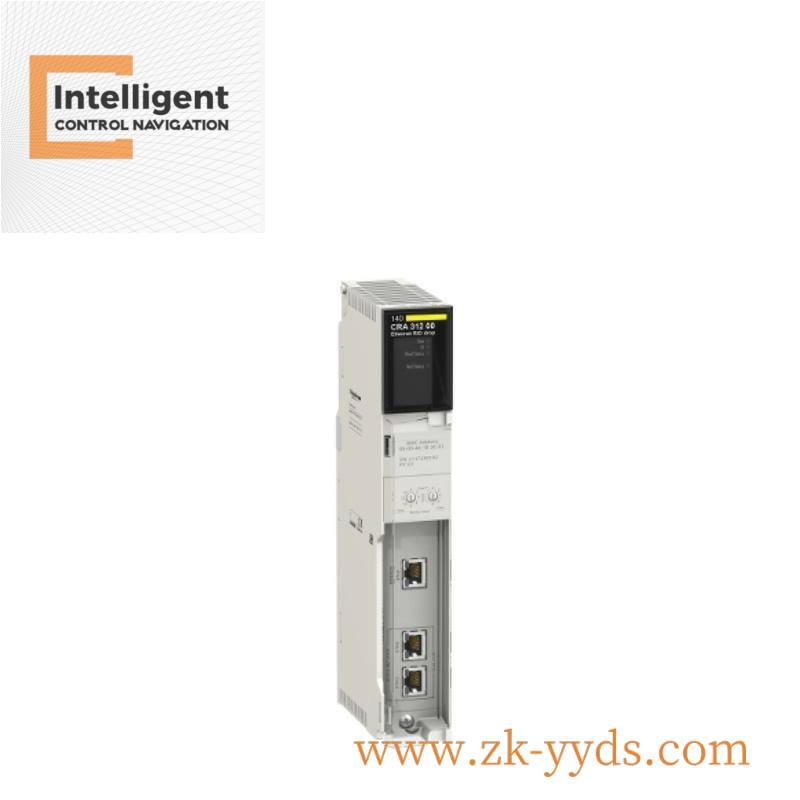 schneider_140cra31200_1.jpg Schneider 140CRA31200 Ethernet RIO Drop E/IP 1CH Adaptor Module