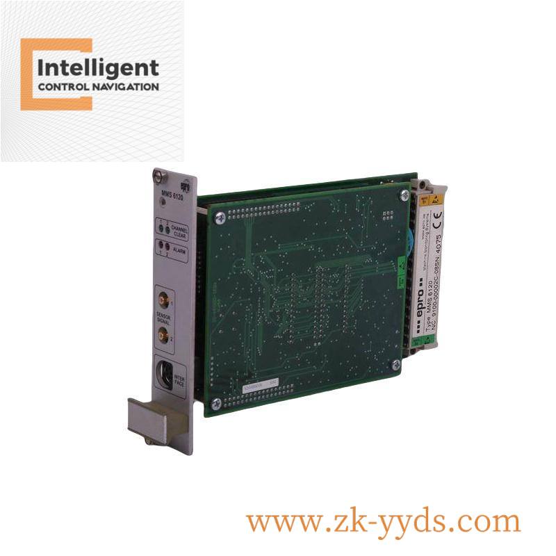 epro_mms6120.jpg EPRO MMS6120 Dual Channel Bearing Vibration Monitor, Industrial Control Module