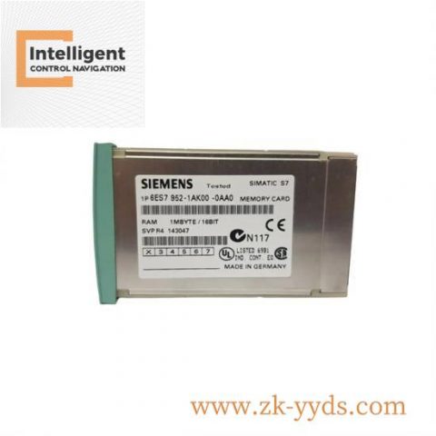 Siemens 6ES7952-1AK00-0AA0 8MB RAM Memory Card for S7-400 Series